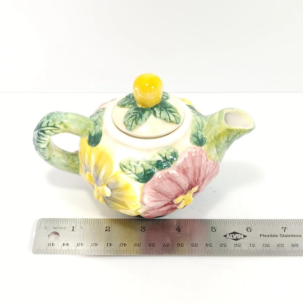 Vintage‎ 1996 CBK China Floral China Teapot